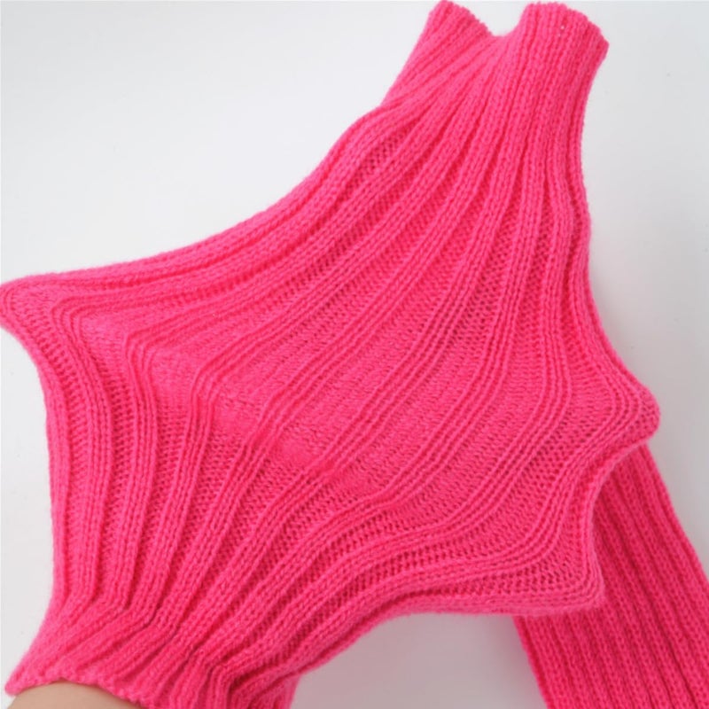 VTTDB Arm covers cute women kawaii japanese harajuku Y2k Arm Warmer for Girls Goth Gloves Fingerless Knitted Arm Sleeve - Image 5